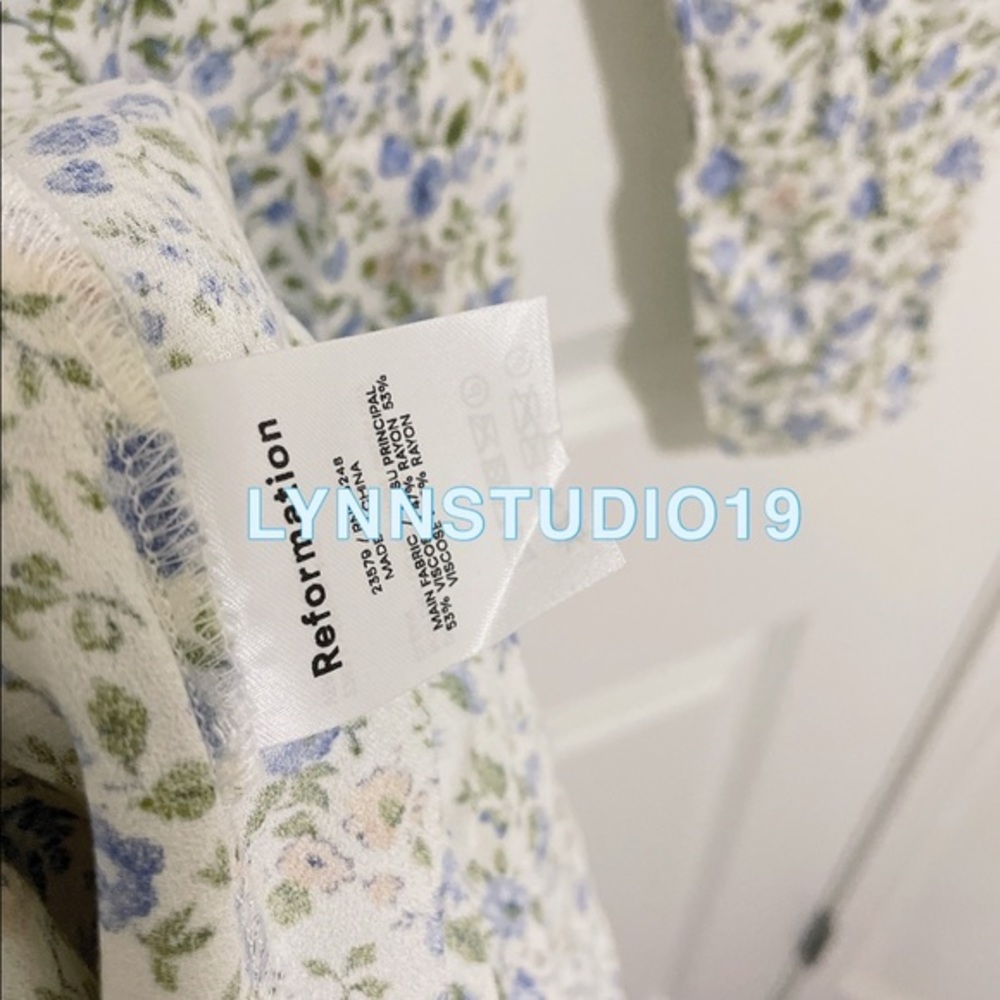 Reformation Sigmund Dress Pixie💜 - Picture 4 of 6